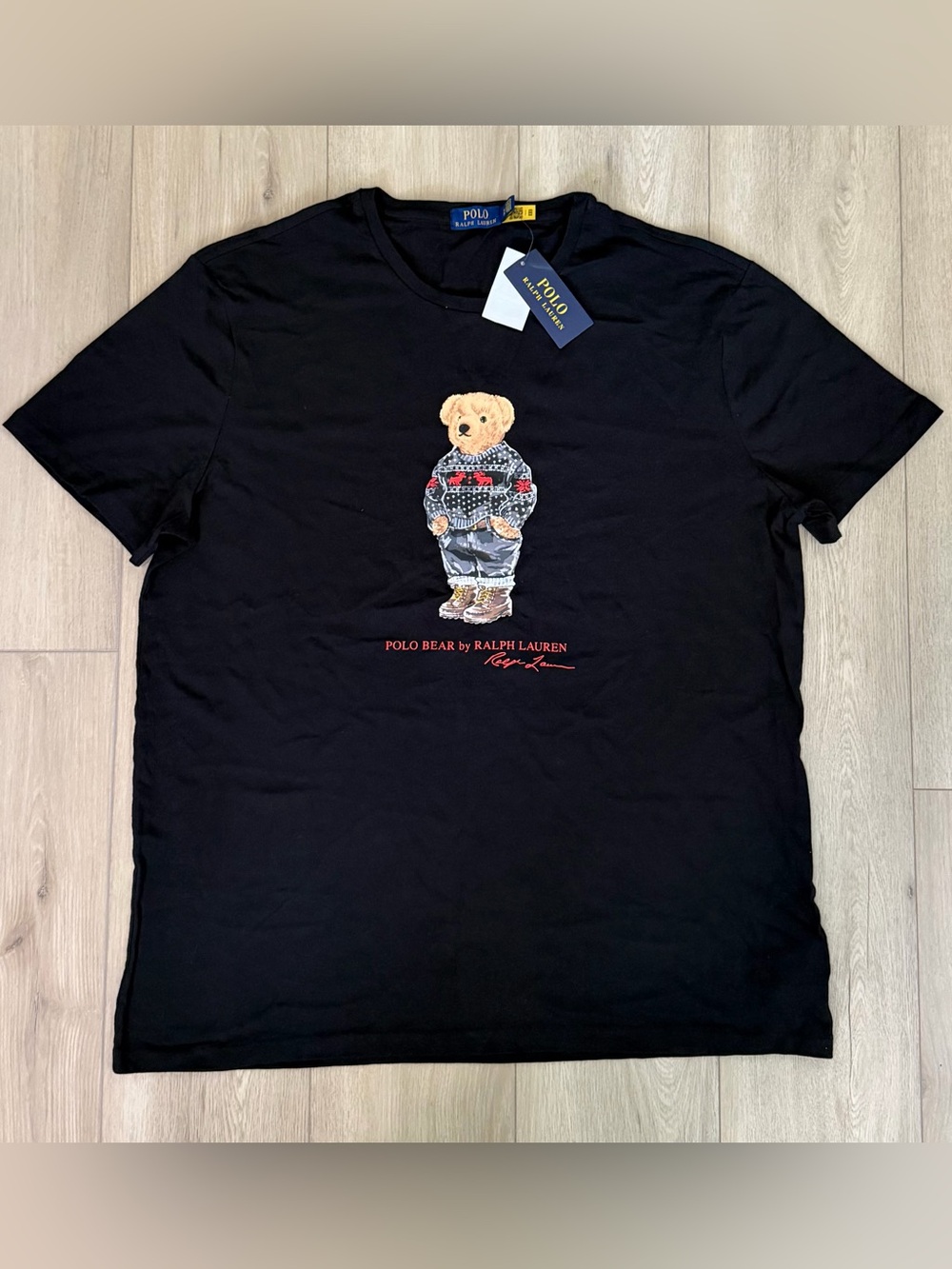 Polo Ralph Lauren Polo Bear Men’s Black T-Shirt